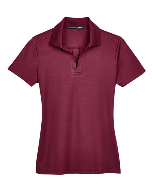Devon & Jones Women's CrownLux Performance® Plaited Polo