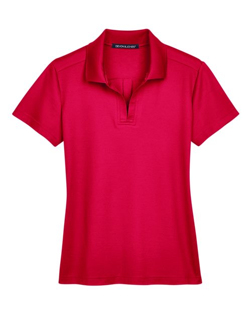 Devon & Jones Women's CrownLux Performance® Plaited Polo
