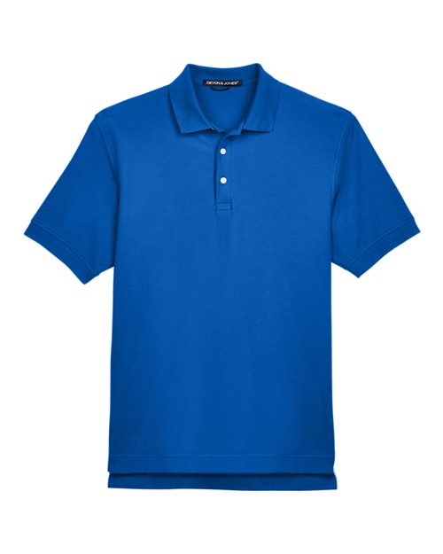 Devon & Jones Men's Pima Piqué Polo
