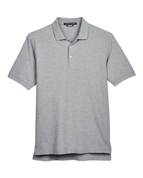 Devon & Jones Men's Pima Piqué Polo