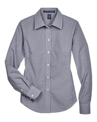 Devon & Jones Women' Crown Collection® Gingham Check Woven Dress Shirt