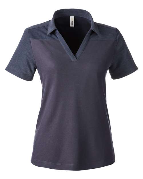 CORE365 - Women's Fusion ChromaSoft™ Colourblock Polo