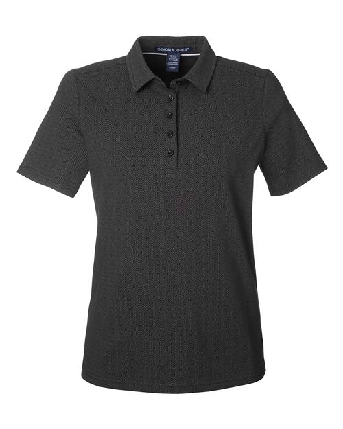 Devon & Jones Women's Crownlux Performance® Geo Polo