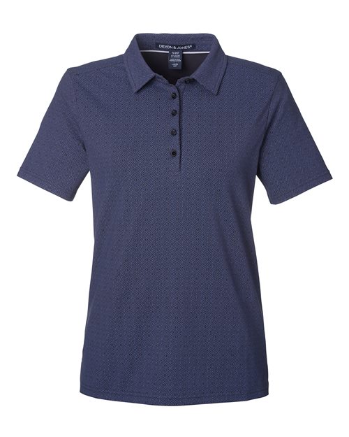 Devon & Jones Women's Crownlux Performance® Geo Polo