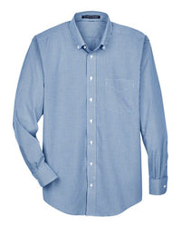 Devon & Jones Men' Crown Collection® Gingham Check Woven Dress Shirt