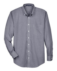 Devon & Jones Men' Crown Collection® Gingham Check Woven Dress Shirt