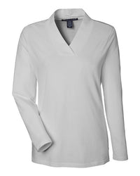 Devon & Jones Women's Raleigh Shawl Collar Knit Top