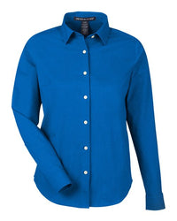 Devon & Jones Women's CrownLux Performance® Spencer Poplin Dress Shirt