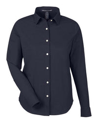 Devon & Jones Women's CrownLux Performance® Spencer Poplin Dress Shirt
