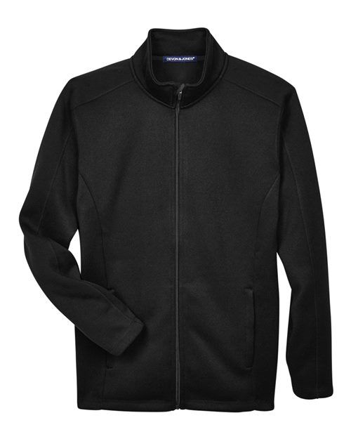 Devon & Jones Men' Bristol Full-Zip Sweater Fleece Jacket