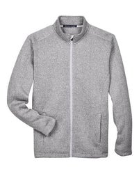 Devon & Jones Men' Bristol Full-Zip Sweater Fleece Jacket