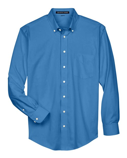 Devon & Jones Men' Crown Collection® Oxford Woven Dress Shirt