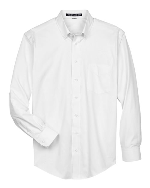 Devon & Jones Men' Crown Collection® Oxford Woven Dress Shirt