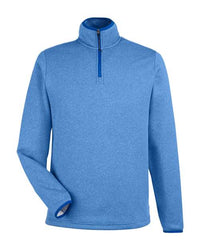 CORE365 - Men' Venture Heathered Stripe Quarter-Zip Pullover