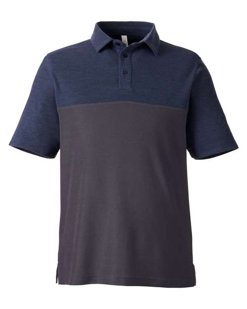 CORE365 - Men' Fusion ChromaSoft™ Colourblock Polo