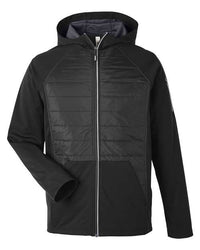CORE365 - Unisex Techno Lite Hybrid Hooded Jacket