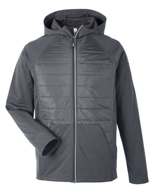 CORE365 - Unisex Techno Lite Hybrid Hooded Jacket