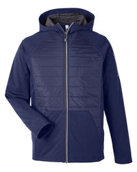 CORE365 - Unisex Techno Lite Hybrid Hooded Jacket
