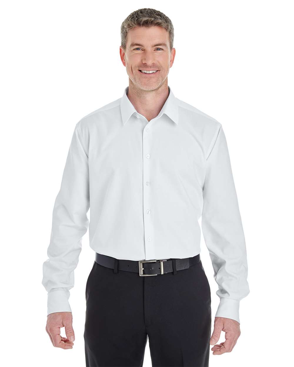 Devon & Jones Men' Crown Collection® Royal Dobby Dress Shirt