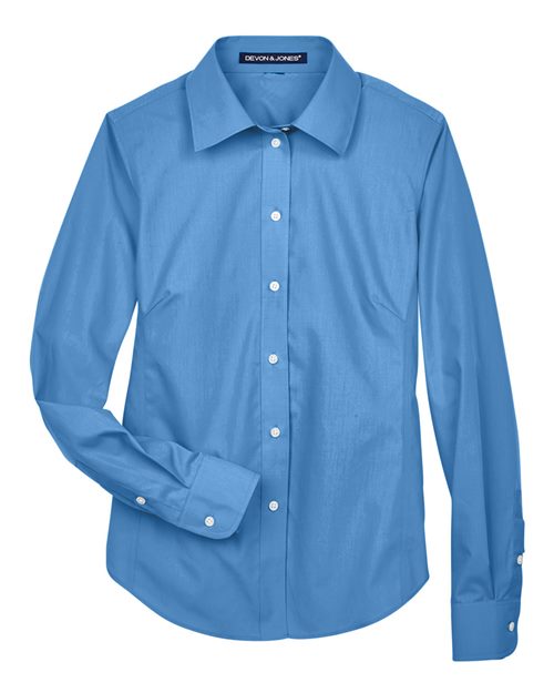 Devon & Jones Women's Crown Collection® Broadcloth Woven Dress Shirt