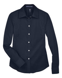 Devon & Jones Women's Crown Collection® Solid Stretch Twill Woven Dress Shirt