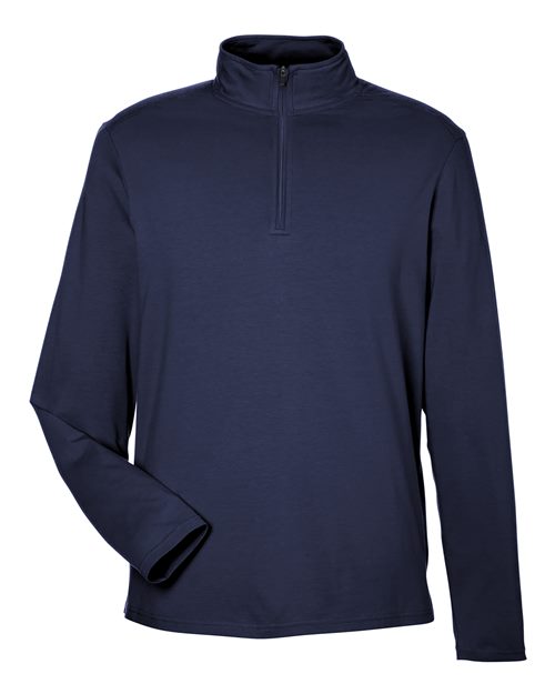 Devon & Jones Men' Raleigh Stretch Quarter-Zip Pullover