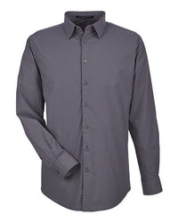 Devon & Jones Men' CrownLux Performance® Tonal Mini Check Woven Dress Shirt