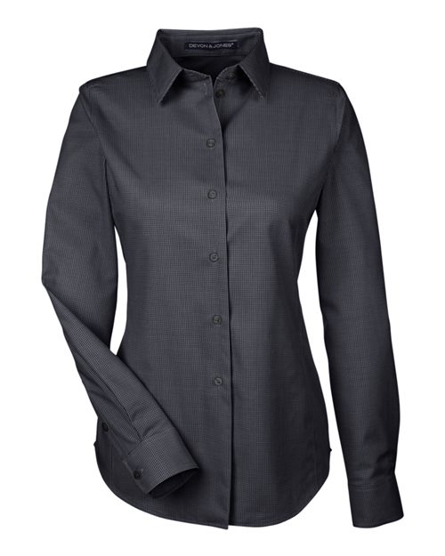 Devon & Jones Women's Crown Collection® Royal Dobby Woven Dress Shirt