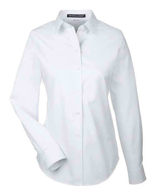 Devon & Jones Women's Crown Collection® Royal Dobby Woven Dress Shirt