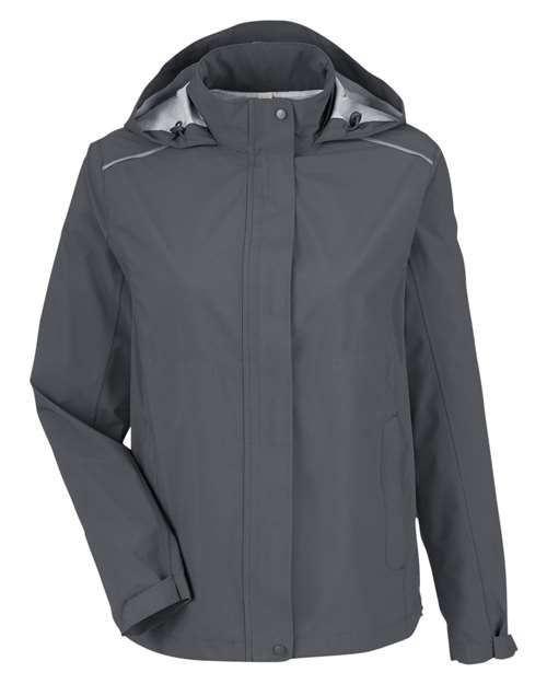 CORE365 - Women's Packable Rain Jacket
