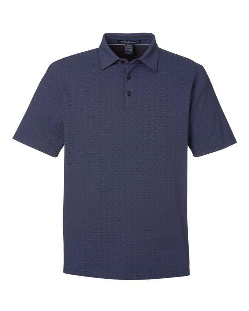 Devon & Jones Men' Crownlux Performance® Geo Polo
