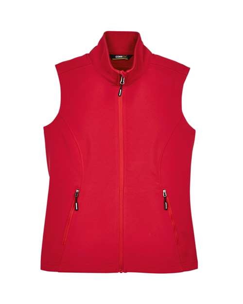 CORE365 - Women's Cruise Two-Layer Fleece Bonded Soft Shell Vest