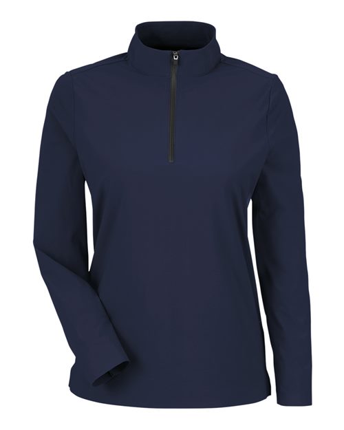Devon & Jones Women's CrownLux Performance® Windsor Welded Quarter-Zip Pullover
