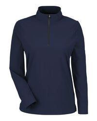 Devon & Jones Women's CrownLux Performance® Windsor Welded Quarter-Zip Pullover