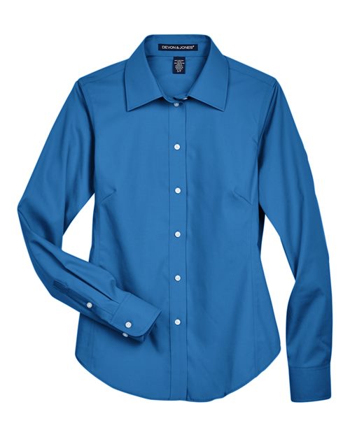 Devon & Jones Women' Crown Collection® Oxford Woven Dress Shirt
