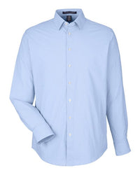 Devon & Jones Men' CrownLux Performance® Microstripe Dress Shirt