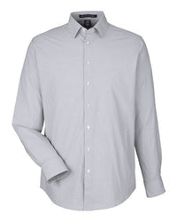 Devon & Jones Men' CrownLux Performance® Microstripe Dress Shirt