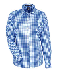 Devon & Jones Women's CrownLux Performance® Gingham Dress Shirt
