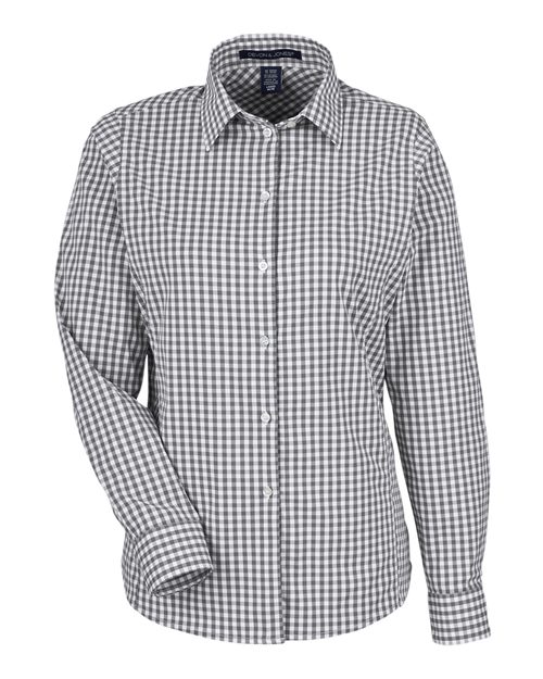 Devon & Jones Women's CrownLux Performance® Gingham Dress Shirt