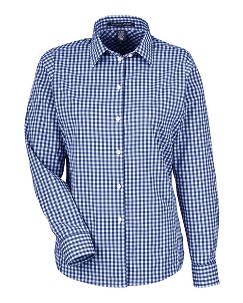 Devon & Jones Women's CrownLux Performance® Gingham Dress Shirt
