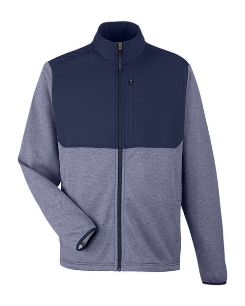 CORE365 - Men' Venture Heathered Stripe Hybrid Jacket