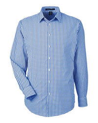 Devon & Jones Men' CrownLux Performance® Gingham Dress Shirt