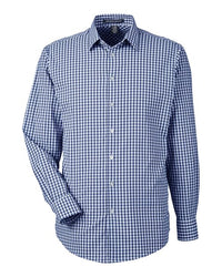 Devon & Jones Men' CrownLux Performance® Gingham Dress Shirt