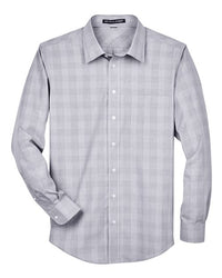 Devon & Jones Men' Crown Collection® Glen Plaid Woven Dress Shirt
