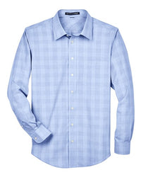 Devon & Jones Men' Crown Collection® Glen Plaid Woven Dress Shirt