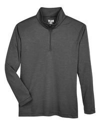 Youth Zone Sonic Heather Performance Quarter-Zip Pullover