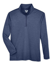 Youth Zone Sonic Heather Performance Quarter-Zip Pullover