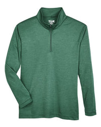 Youth Zone Sonic Heather Performance Quarter-Zip Pullover
