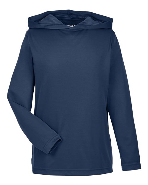 Youth Zone Performance Hooded Long Sleeve T-Shirt