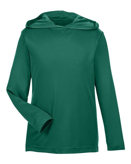 Youth Zone Performance Hooded Long Sleeve T-Shirt